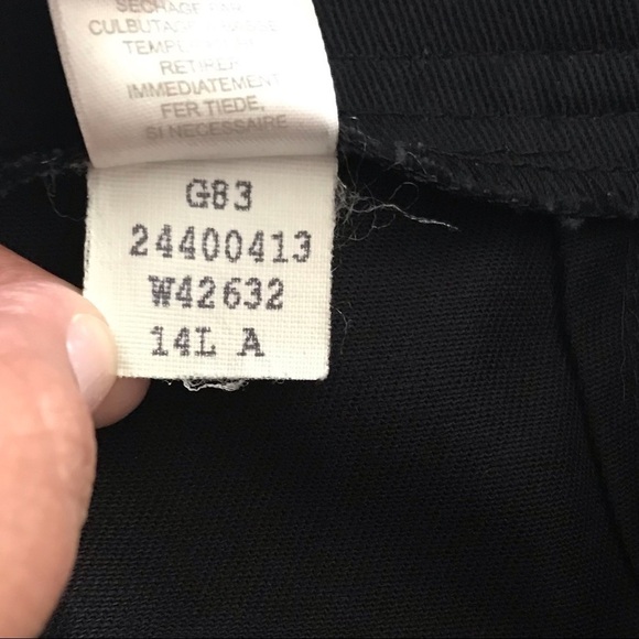 Liz Claiborne Lizsports Black Pleated Pants Trousers - Picture 6 of 14